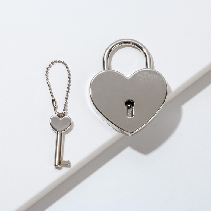 Замок свадебный с ключом &laquo;Совет да любовь&raquo;.