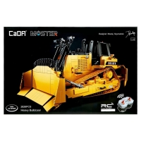 Конструктор радиоуправляемый «Строительный бульдозер», 2826 деталей, масштаб 1:17 Конструктор радиоуправляемый «Строительный бульдозер», 2826 деталей, масштаб 1:17