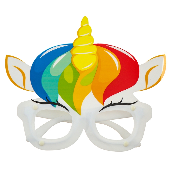 Карнавальная маска &laquo;Единорожек&raquo;, виды МИКС