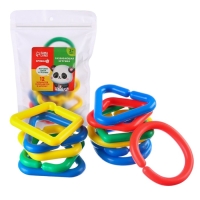 Развивающая игрушка «Цепочка», 12 элементов, Крошка Я Развивающая игрушка «Цепочка», 12 элементов, Крошка Я