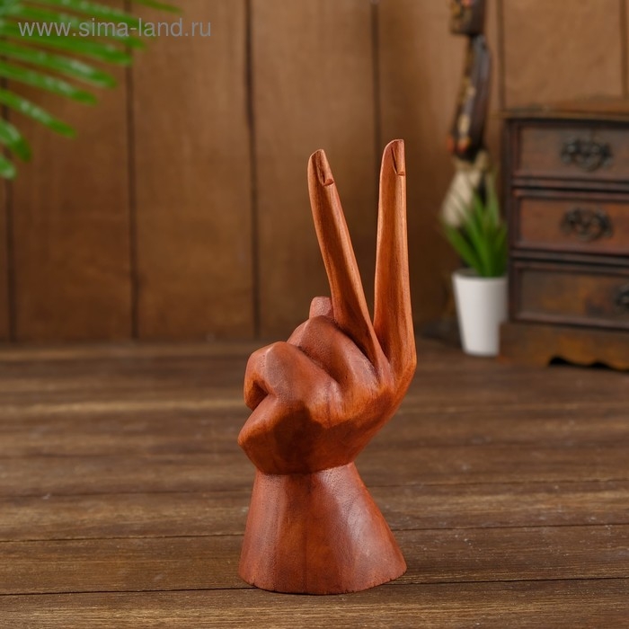 Подставка под визитки дерево Подставка под визитки дерево "Мир" 8х10х22 см