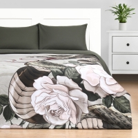 Постельное бельё "Этель" 1.5 сп Snake and roses 143х215 см, 150х214 см, 50х70 см - 2 шт, бязь Постельное бельё "Этель" 1.5 сп Snake and roses 143х215 см, 150х214 см, 50х70 см - 2 шт, бязь