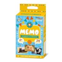 Настольная игра &laquo;Мемо. Кошки и собаки&raquo;