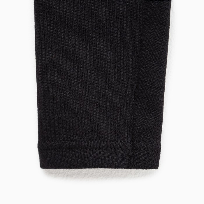 Термобелье для мальчика (лонгслив, легинсы) цвет чёрный, рост 110 Термобелье для мальчика (лонгслив, легинсы) цвет чёрный, рост 110