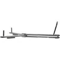 Подставка для ноутбука и планшета Triplex, серебристая Подставка для ноутбука и планшета Triplex, серебристая