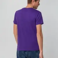 Футболка унисекс T-bolka 140, фиолетовая, размер XXXL