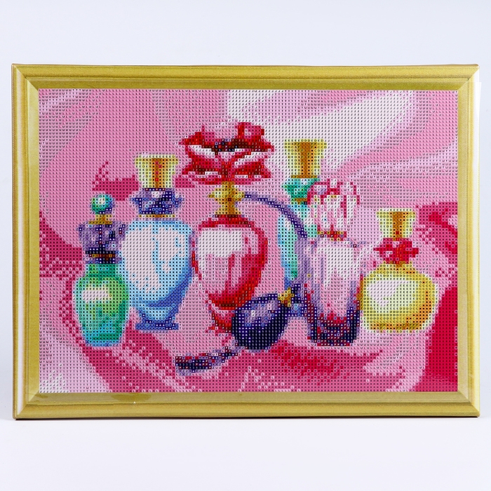 Алмазная мозаика &laquo;Прекрасный парфюм&raquo;, 30 &times; 40 см, полное заполнение, с подрамником