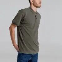 Рубашка поло мужская Neptune темно-серая, размер S Рубашка поло мужская Neptune темно-серая, размер S