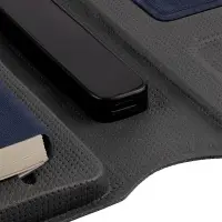 Органайзер с блокнотом и аккумулятором Oiro, синий Органайзер с блокнотом и аккумулятором Oiro, синий