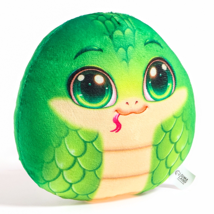 Новый год! Мягкая игрушка &laquo;Змейка&raquo; с книжкой