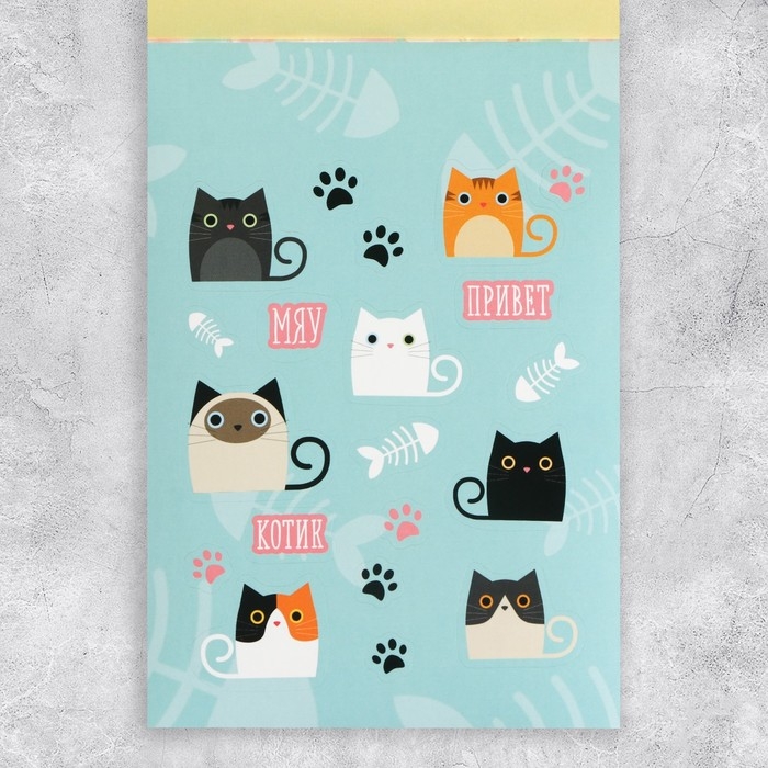 Наклейки детские, альбом 8 листов, &laquo;Милые зверушки&raquo;, 11 х 16 см