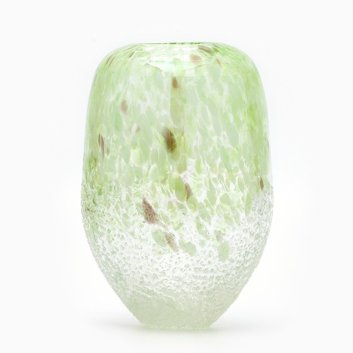 Ваза для цветов &laquo;Жасмин&raquo; из цветного стекла 20,5&times;13&times;13 см