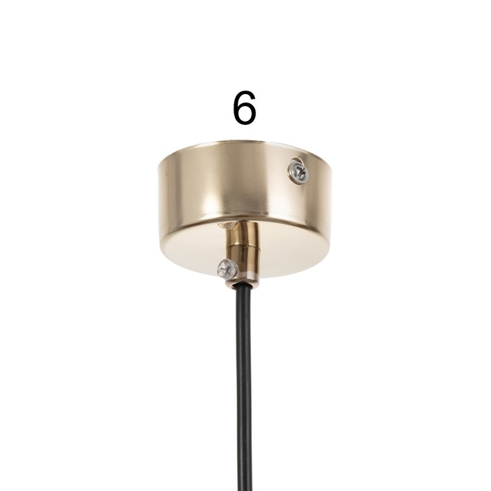 Светильник BayerLux Подвес BayerLuxной "Таурина" LED 5Вт 4000К золото 6х6х50-250см