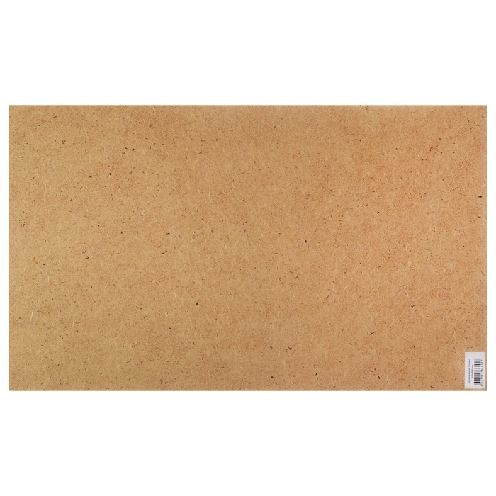 Основа (ДВП) грунтованная 30 х 50 см, 4.0 мм, синтетический грунт, белый