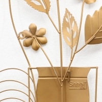 Декор настенный металл "Вазы с цветами" 52х4,5х69 см Декор настенный металл "Вазы с цветами" 52х4,5х69 см