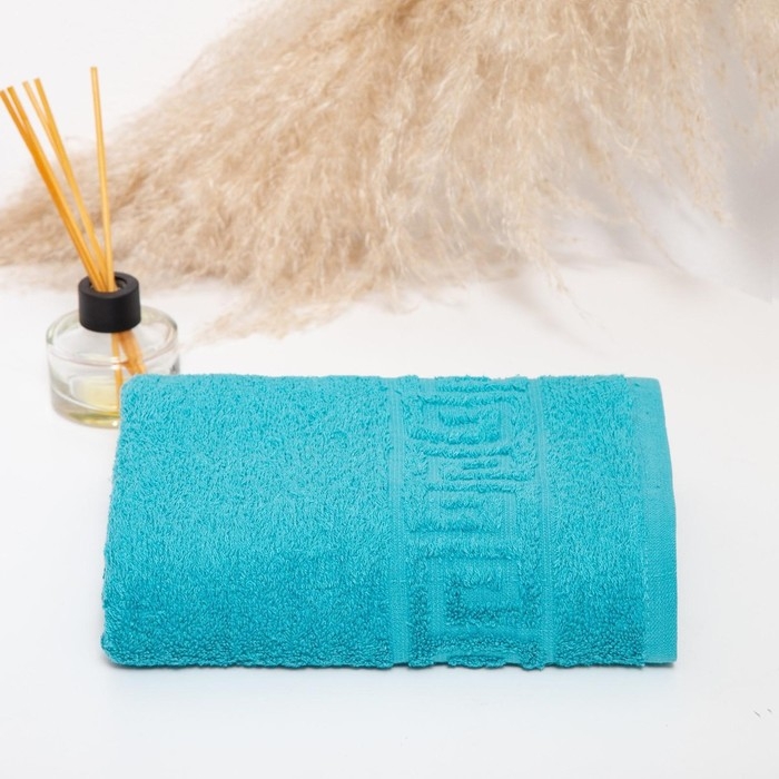 Полотенце махровое с греческим бордюром 70х140 см, BALTIC, хлопок 100%, 430г/м2 Полотенце махровое с греческим бордюром 70х140 см, BALTIC, хлопок 100%, 430г/м2