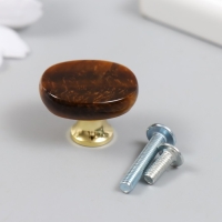 Ручка для шкатулки "Тигровый глаз" 2,6х1,7 см Ручка для шкатулки "Тигровый глаз" 2,6х1,7 см