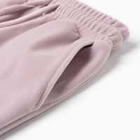 Костюм детский (свитшот, брюки) KAFTAN Plushy р.36 (134-140), лиловый