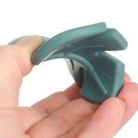 Прорезыватель силиконовый &laquo;Тропики&raquo;, цвет зеленый, Mum&Baby