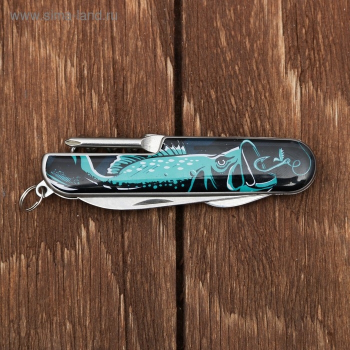 Набор «Лучший рыбак», нож мультитул, стопки 30 мл, 2 шт. Набор «Лучший рыбак», нож мультитул, стопки 30 мл, 2 шт.