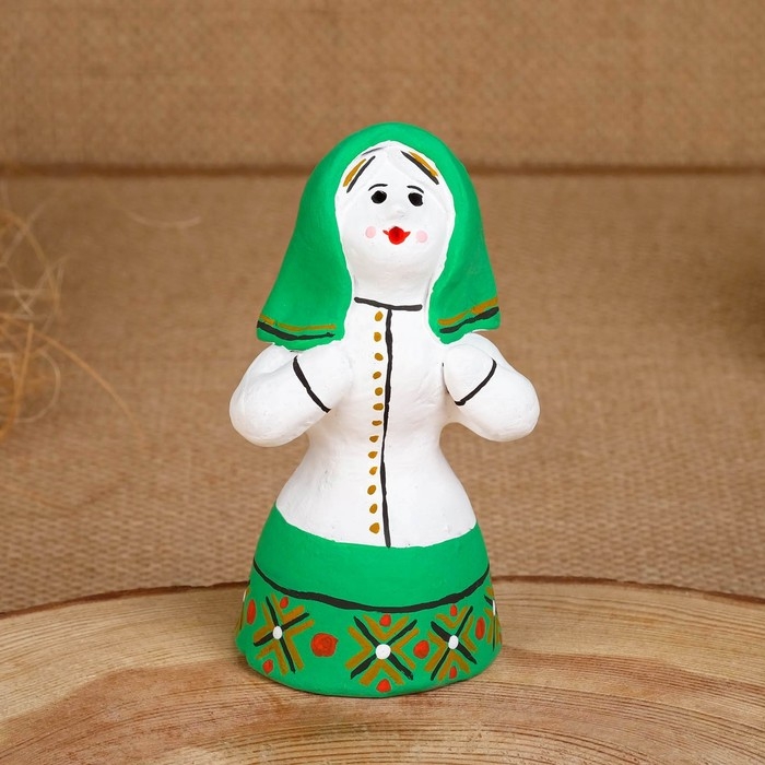 Сувенир &laquo;Баба&raquo;, 5&times;5&times;10,5 см, каргопольская игрушка, микс