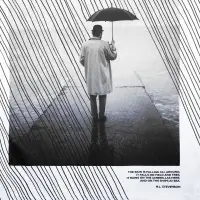 Футболка &laquo;Дождь&raquo;, размер XL