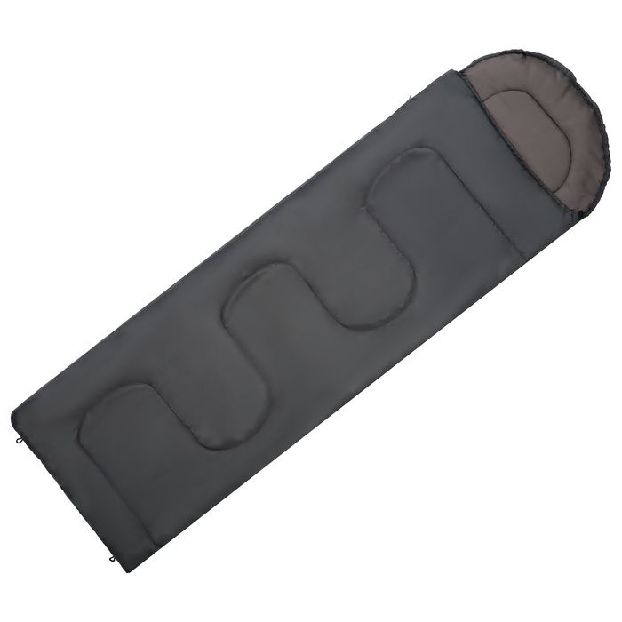 Спальный мешок СП2, 235 х 75 см, от +5 до +20 &deg;С, цвет МИКС