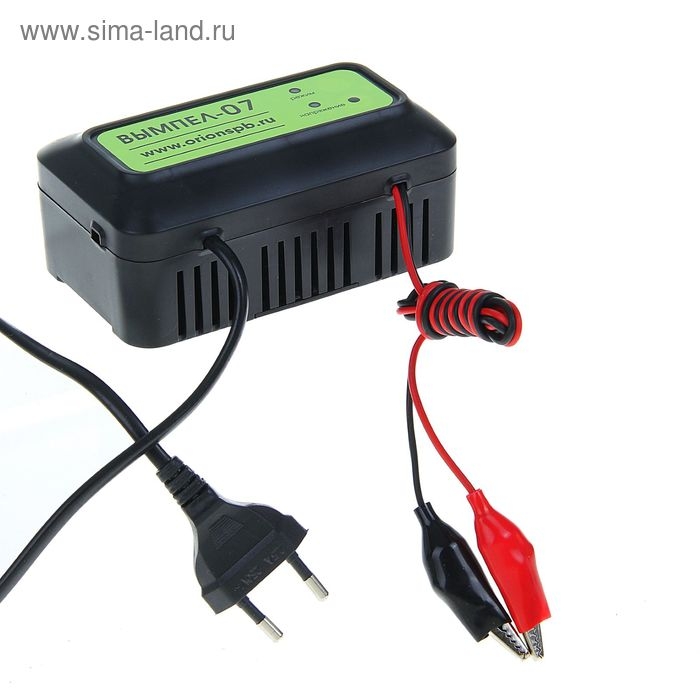 Зарядное устройство АКБ Зарядное устройство АКБ "Вымпел-07",1.2 А,12 В, для всех типов АКБ, до 20 Ач