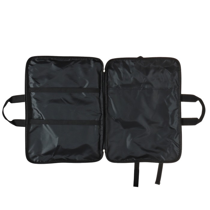 Папка для чертежей и рисунков А3, 500 х 360 х 20 мм, (рюкзак) с ручками, текстиль, deVENTE