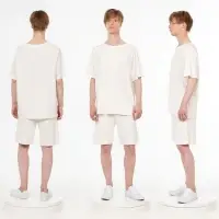 Футболка унисекс T2, молочно-белая, размер XL/XXL