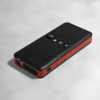 Аккумулятор с беспроводной зарядкой Holiday Maker Wireless, 10000 мАч, красный