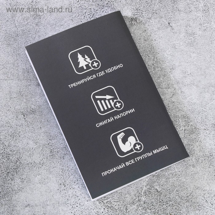 Набор ONLITOP &laquo;Фитнес&raquo;: эспандер 3 шт, чехол, дневник тренировок 60 стр