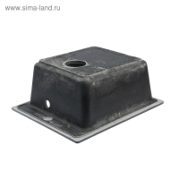 Мойка кухонная из камня MARRBAXX Линди Z8Q4, 425х500х195 мм, глянцевая, черная Мойка кухонная из камня MARRBAXX Линди Z8Q4, 425х500х195 мм, глянцевая, черная