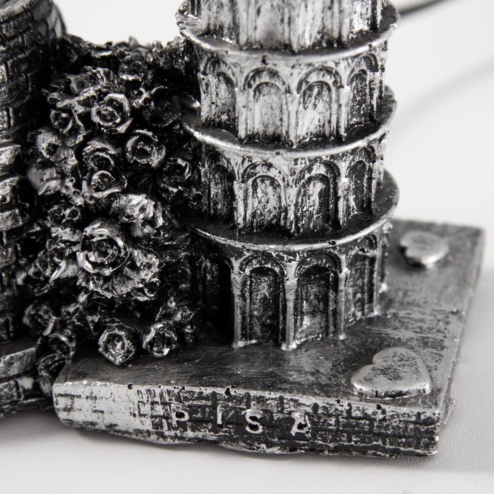 Плазменный шар Плазменный шар "Пизанская башня" серый 14х10х16 см RISALUX