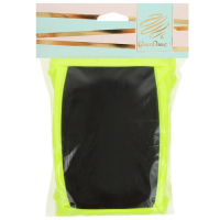 Наколенники для гимнастики и танцев Grace Dance, с уплотнителем, р. L, цвет чёрный/лайм Наколенники для гимнастики и танцев Grace Dance, с уплотнителем, р. L, цвет чёрный/лайм