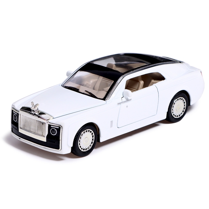 Машина металлическая «Люкс», свет, звук, открываются двери, капот, инерция, цвет МИКС Машина металлическая «Люкс», свет, звук, открываются двери, капот, инерция, цвет МИКС