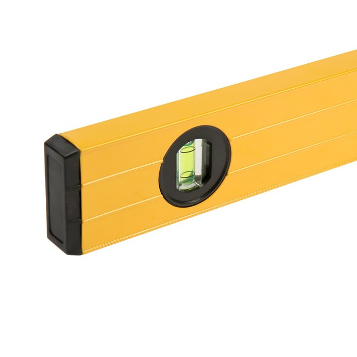 Уровень алюминиевый ТУНДРА, 3 глазка (1 поворотный глазок), 1000 мм