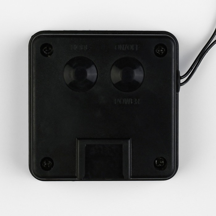 Гирлянда &laquo;Нить&raquo; 4.5 м с насадками &laquo;Сердца&raquo;, IP44, тёмная нить, 30 LED, свечение белое, 2 режима, солнечная батарея