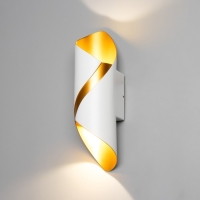 Бра "Талия" LED 10Вт белый золото 9х9х30см Бра "Талия" LED 10Вт белый золото 9х9х30см