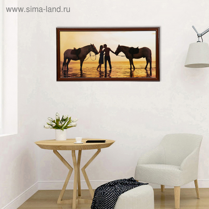 Картина "Романтика не берегу" 107*58 см