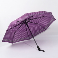 Зонт полуавтоматический «Орнамент», эпонж, 3 сложения, 8 спиц, R = 48/55 см, D = 110 см, цвет МИКС Зонт полуавтоматический «Орнамент», эпонж, 3 сложения, 8 спиц, R = 48/55 см, D = 110 см, цвет МИКС