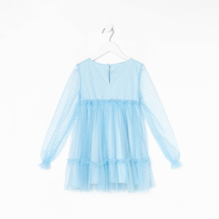 Платье для девочки KAFTAN, размер 36 (134-140 см), цвет голубой