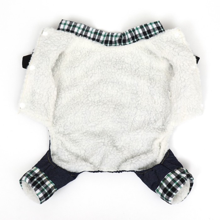 Комбинезон Комбинезон "Men", размер 2XL (ДС 45 см, ОГ 55 см, ОШ 45 см), синий