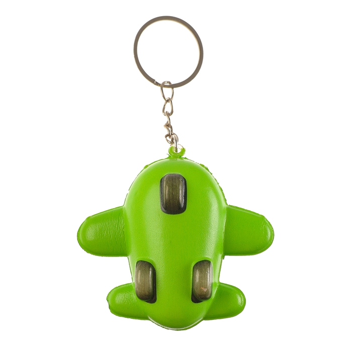 Мялка-сквиш &laquo;Самолетик&raquo;, на брелоке, цвета МИКС