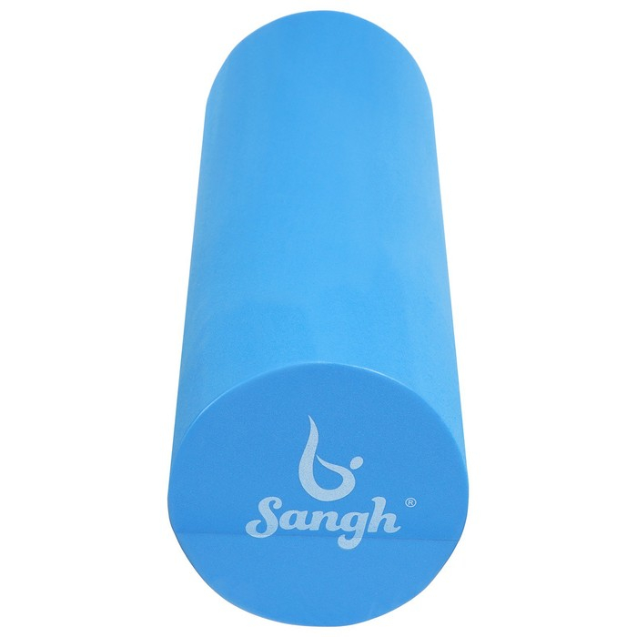 Ролик массажный Sangh, 45х15 см, цвет синий