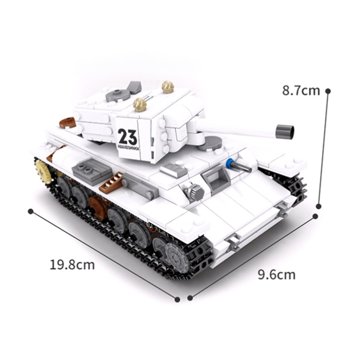 Конструктор Армия &laquo;Танк KV-1 Климент Ворошилов&raquo;, 536 деталей