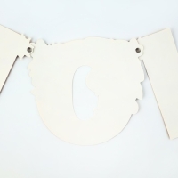 Гирлянда на люверсах новогодняя &laquo;С Новым годом!&raquo;, на Новый год, длина 200 см