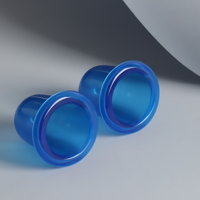 Массажёр антицеллюлитный &laquo;Чудо - банка&raquo;, набор - 2 шт, 5 &times; 5,5 см, цвет МИКС