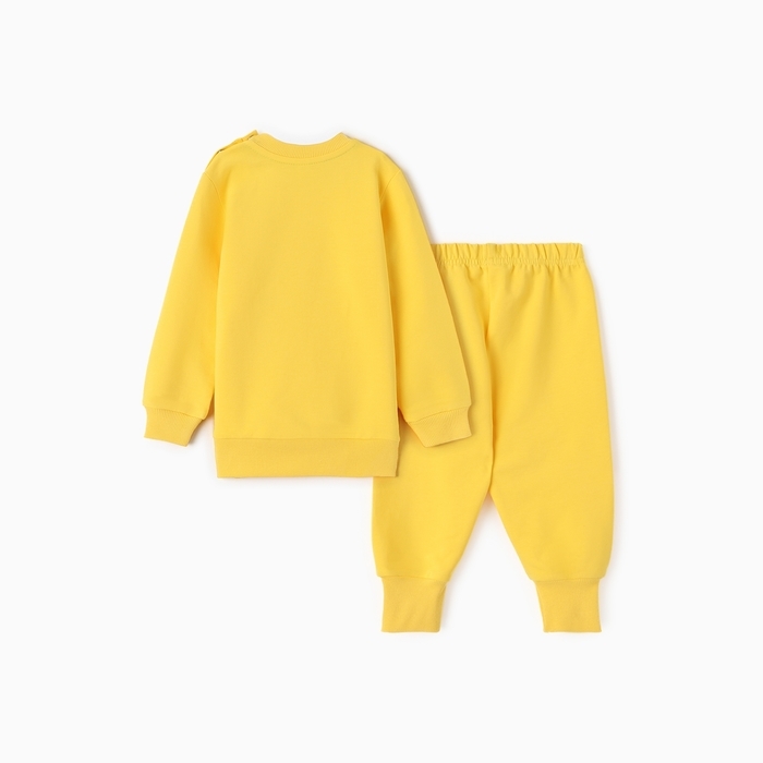 Комплект детский (джемпер, брюки), цвет желтый, рост 98 см