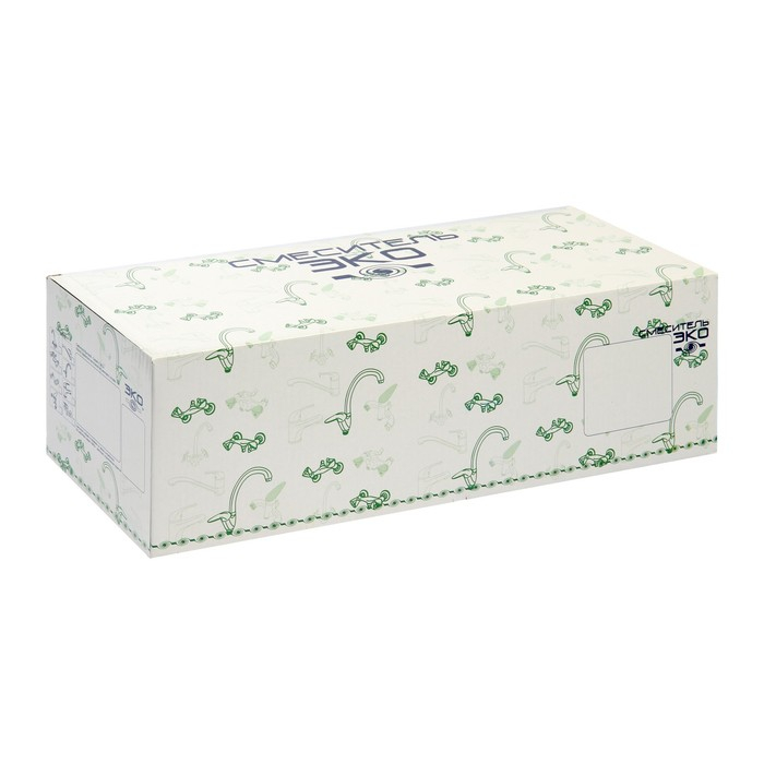 Смеситель для ванны Смеситель для ванны "Центр Сантехники" 15417, двухвентильный, настенный, с душевым набором, хром